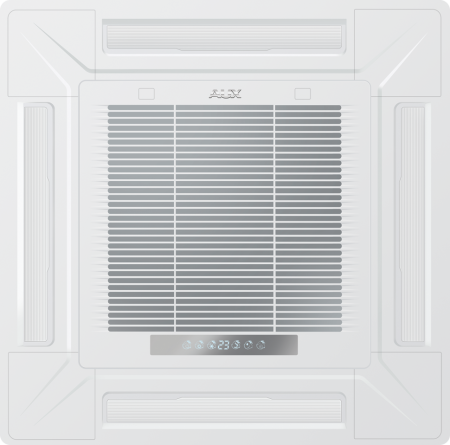 Кассетная сплит-система AUX ALCA-H12/4R1B (v2)/AL-H12/4R1B(U) (v2)